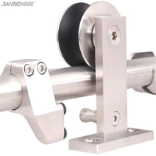 Wholesale stainless steel sliding barn door hardware kits-hm3001