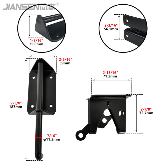 gate latch for vinyl fence manufacturer-JL2220